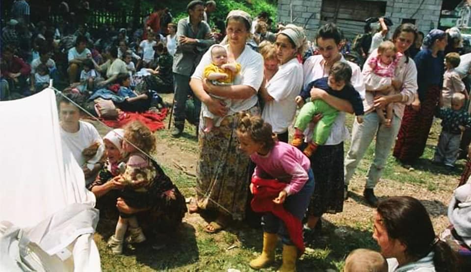 Selma Musić a Kladanj luglio 1992_Foto Ahmet Bajrić Blicko