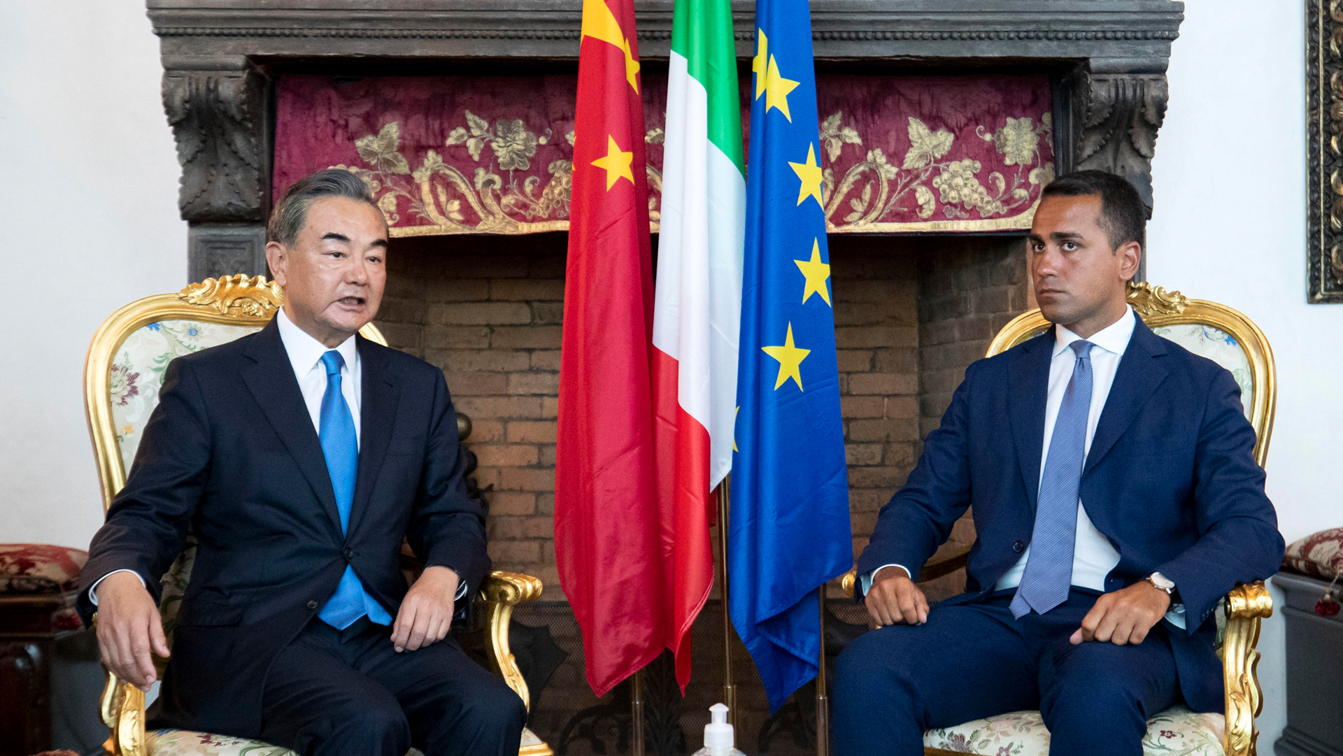 Luigi Di Maio Wang Yi