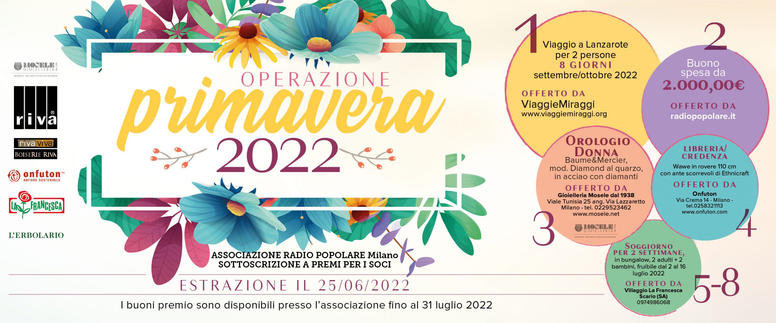 operazione primavera 2022 biglietti 1