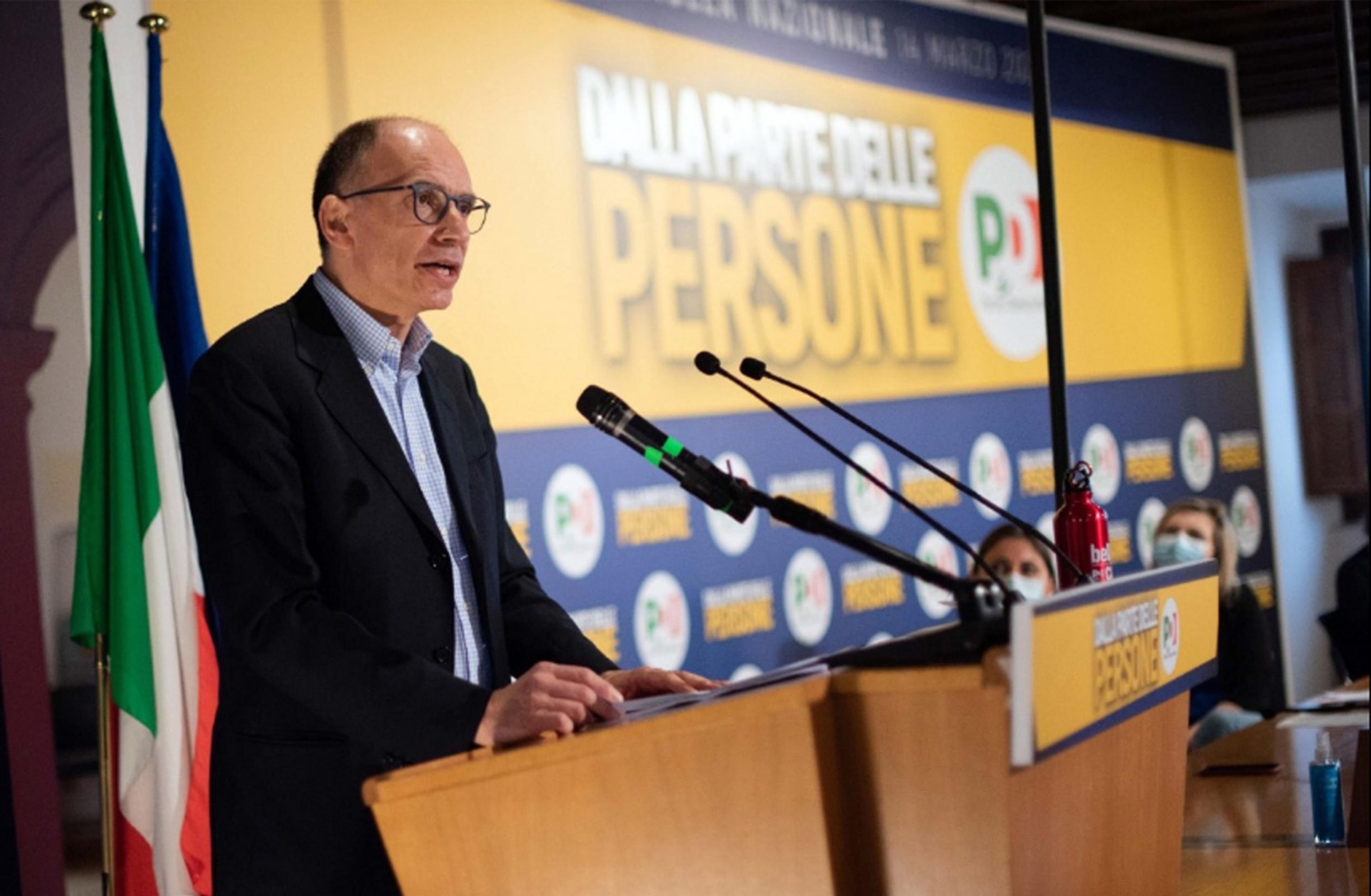 Enrico Letta PD ANSA