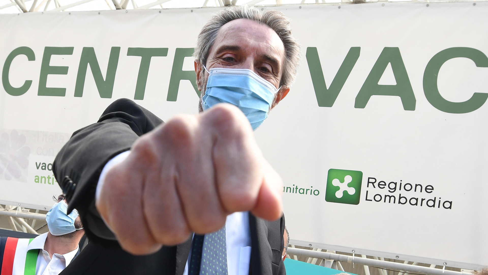 esodati vaccinali Lombardia Fontana ANSAesodati vaccinali Lombardia Fontana ANSA