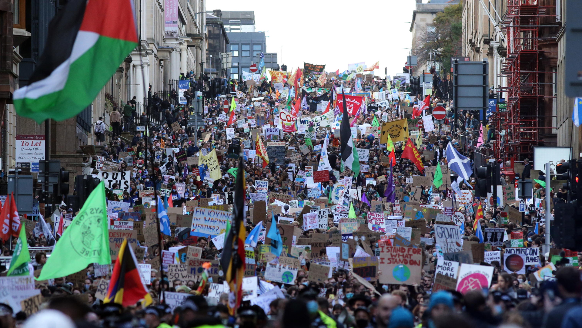 Corteo Fridays For Future ANSA