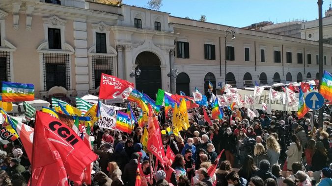 In piazza per la Pace - Roma