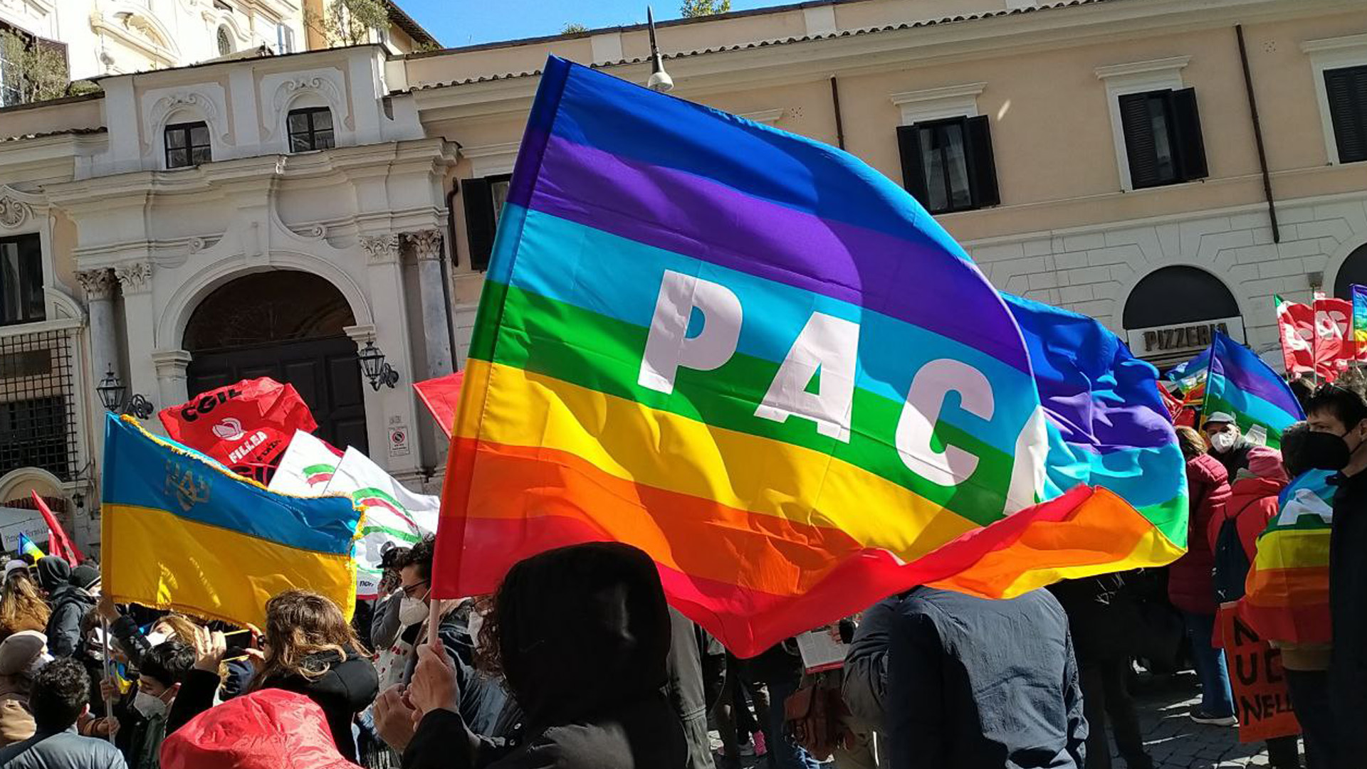 In piazza per la Pace - Roma