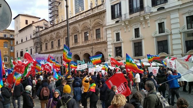 In piazza per la Pace - Roma