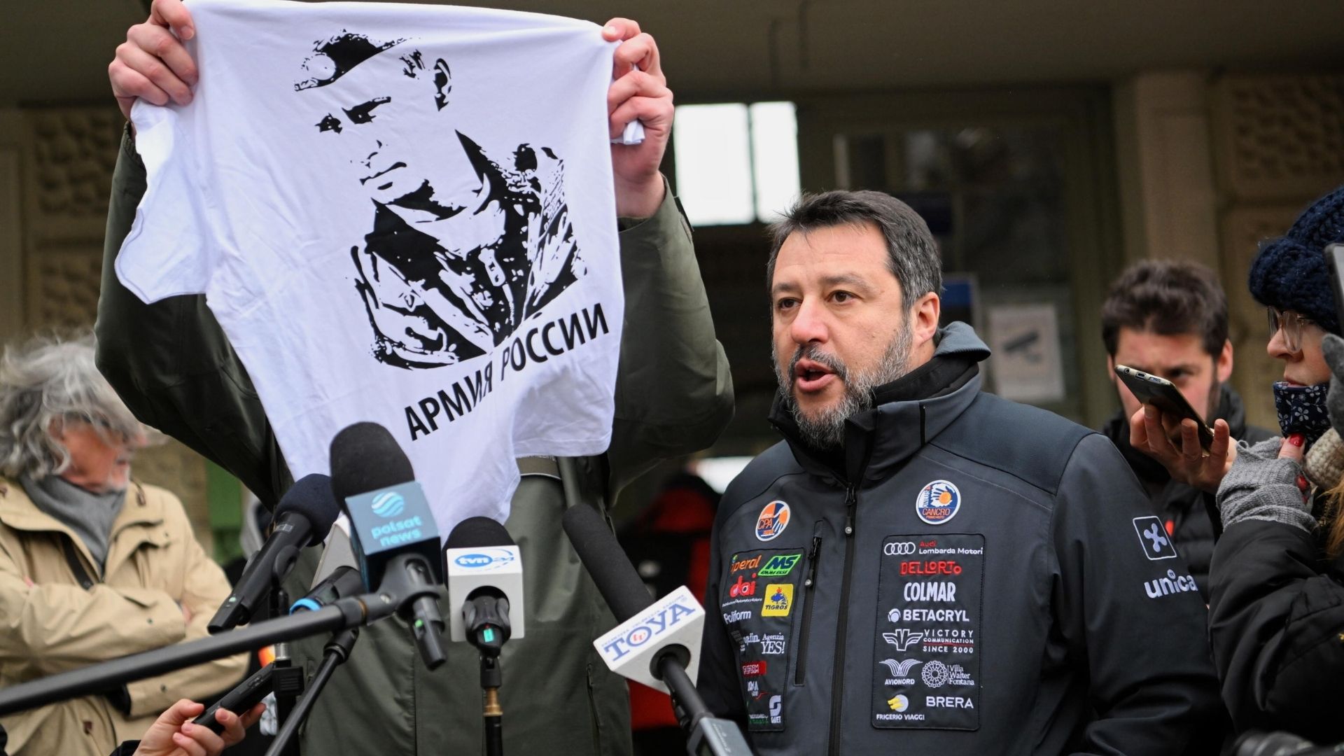 Matteo Salvini a Przemysl