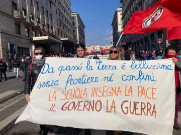 manifestazione pace roma