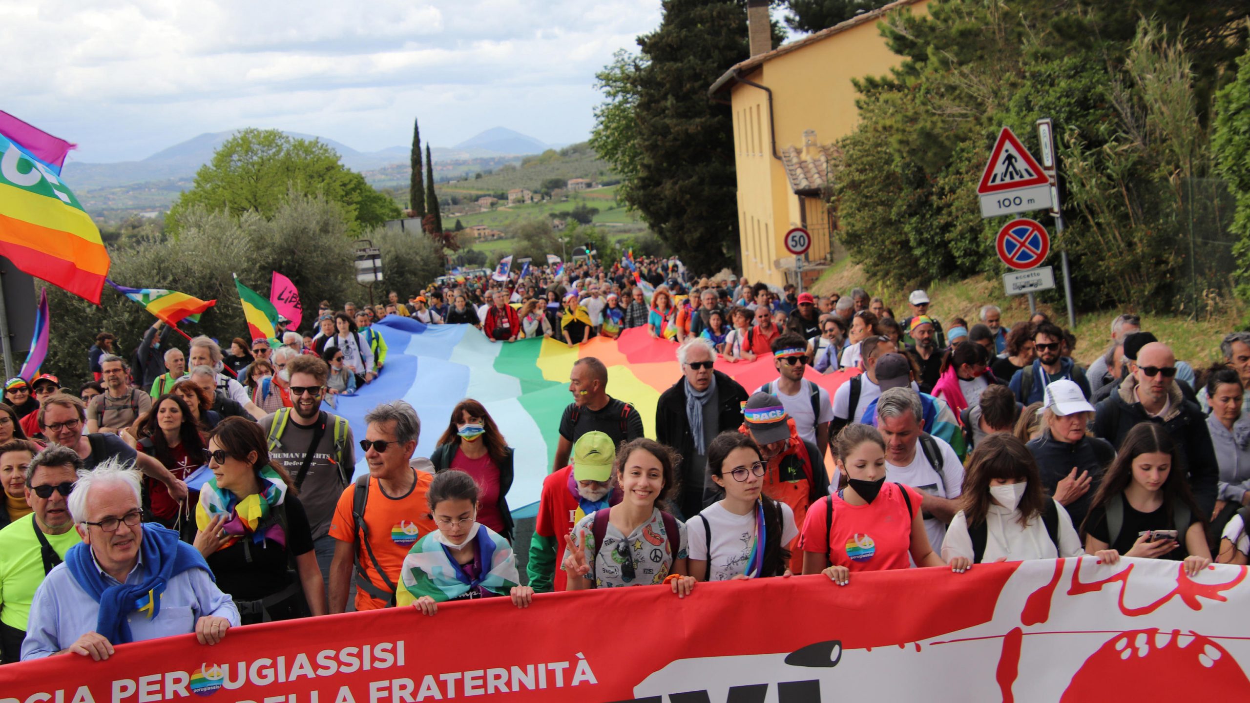 Marcia Pace Perugia ANSA