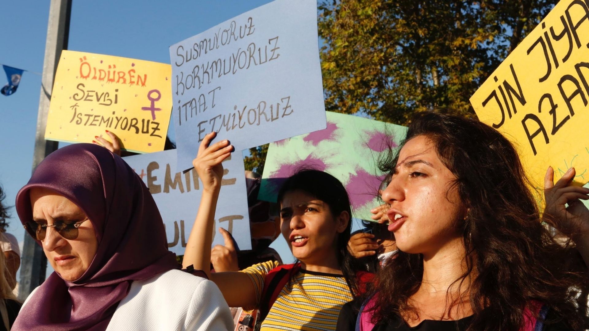 Proteste femministe in Turchia