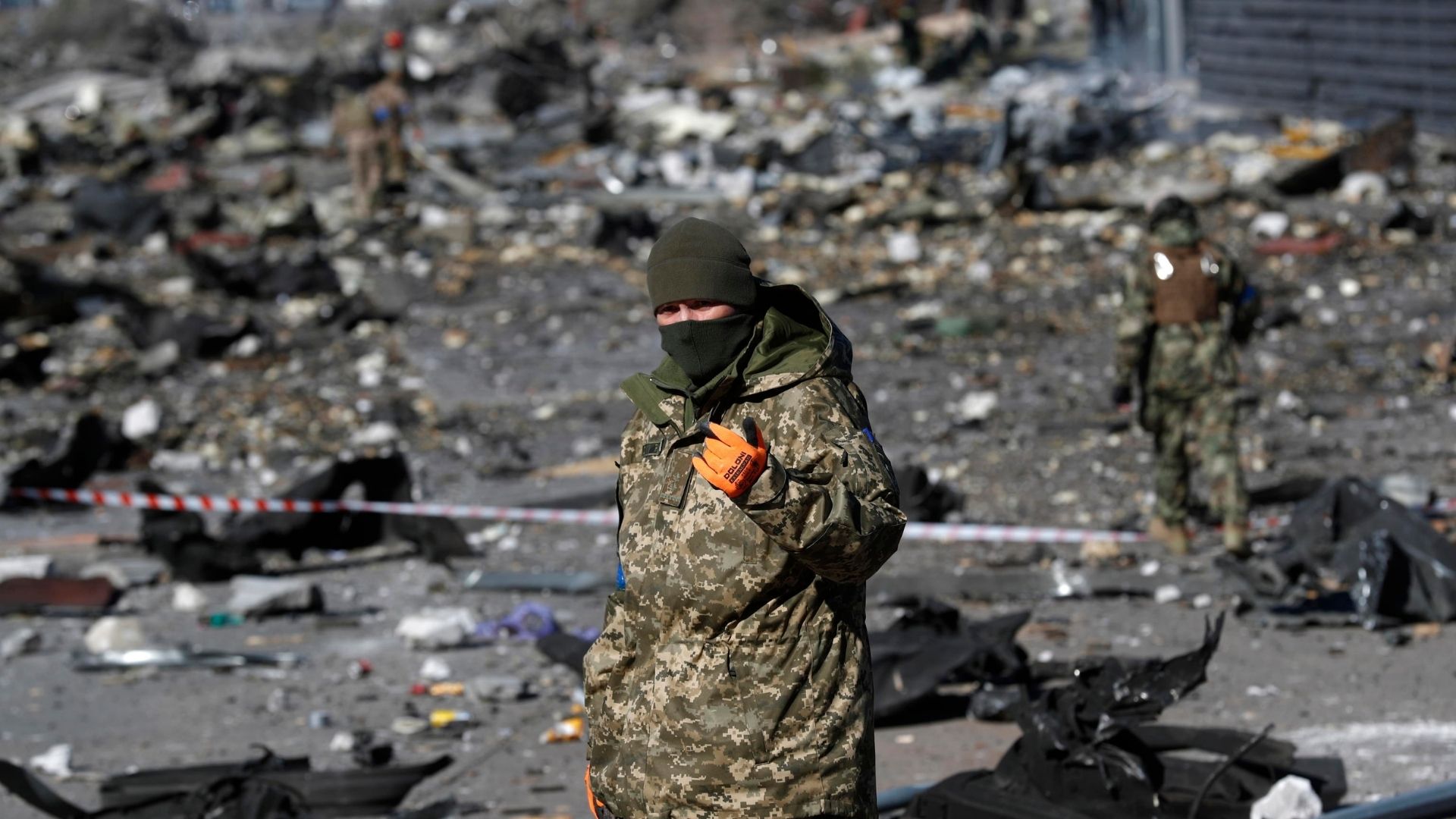 Bombardamenti a Kiev
