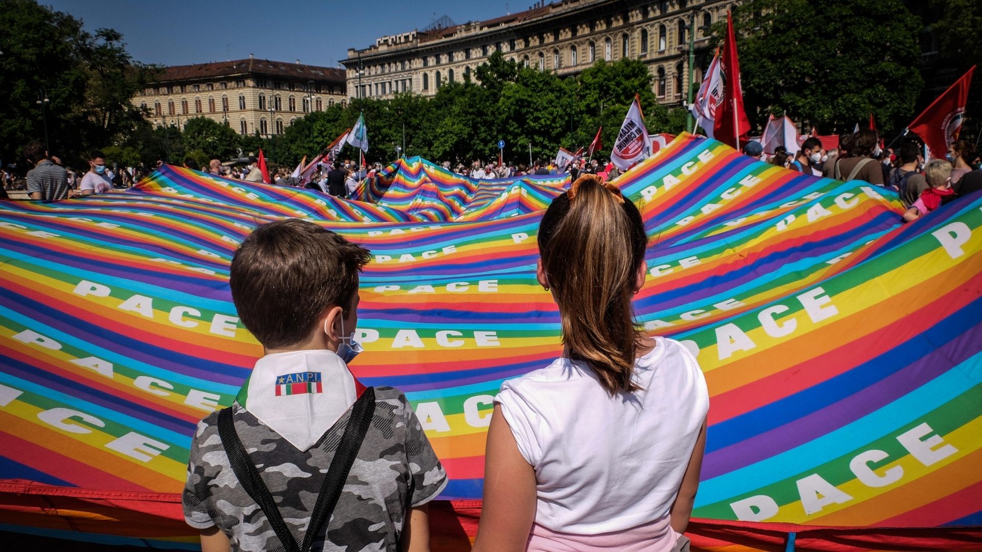 25 aprile - manifestazione a Milano