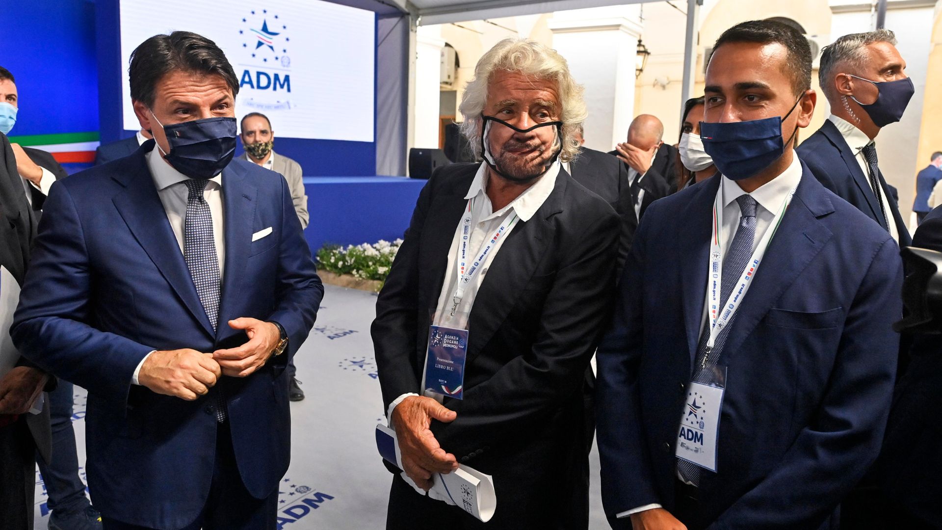 Conte - Di Maio -Grillo