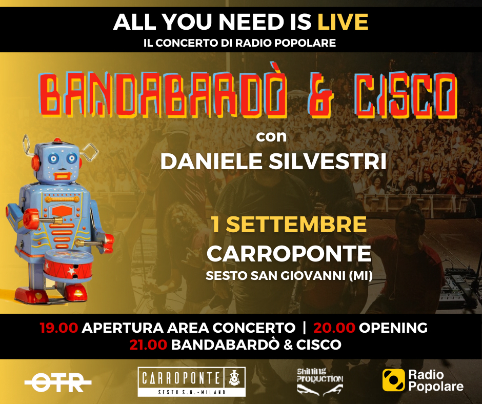 All you need is live il concerto di Radio Popolare