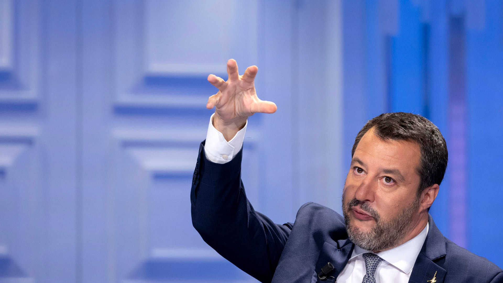 Salvini Porta A Porta ANSA