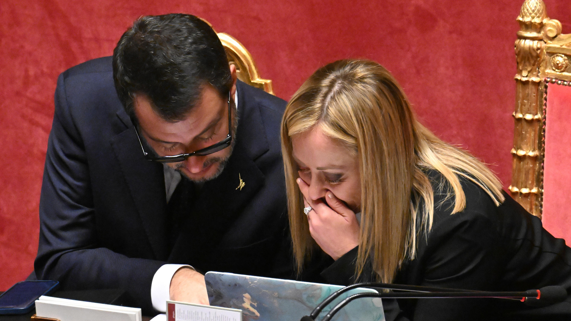 Salvini Meloni ANSA