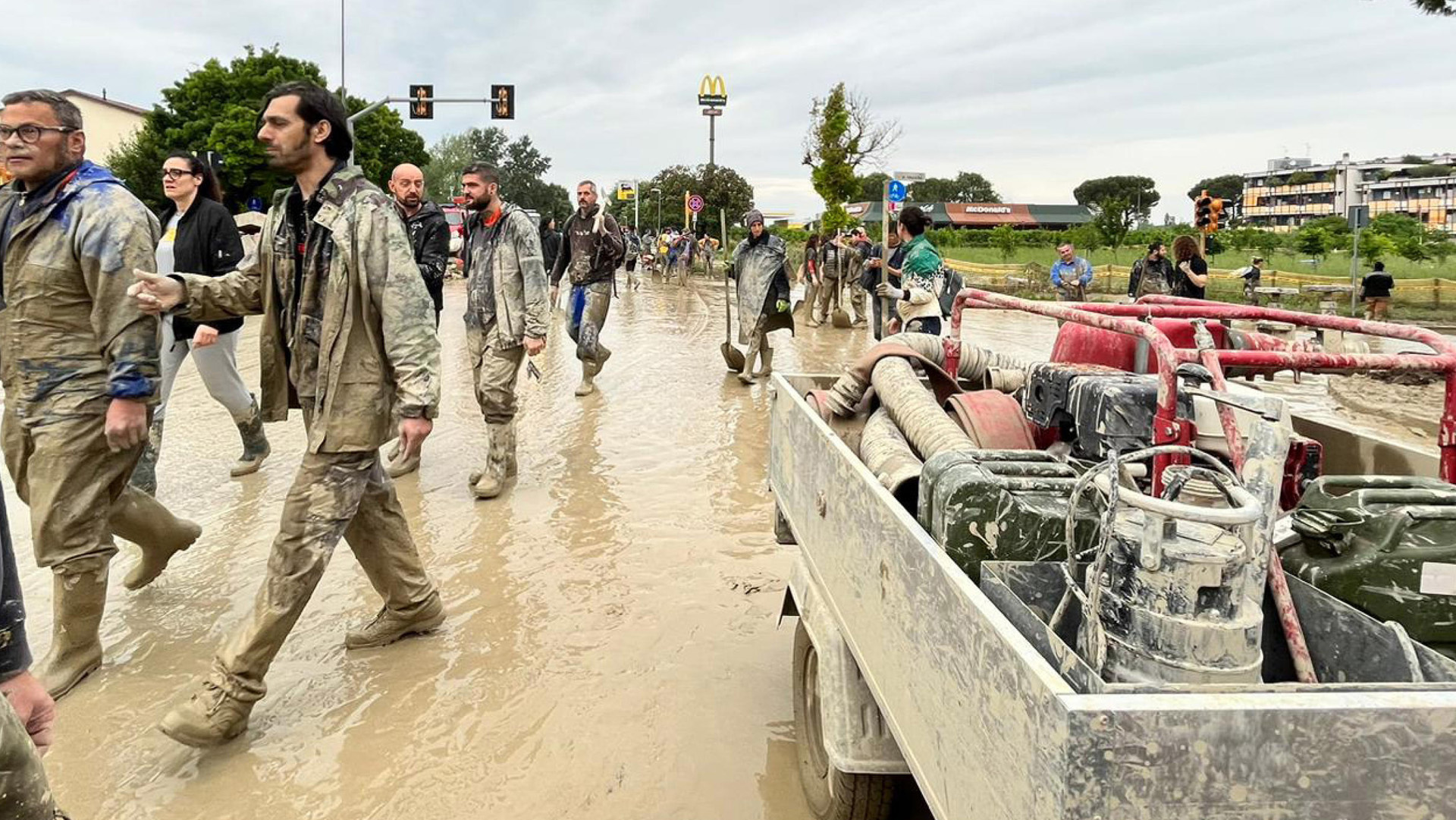 Alluvione Emilia Romagna ANSA