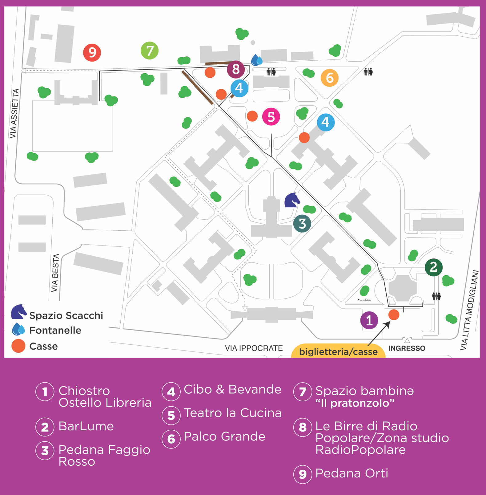 All you need is pop 2023: il programma e la mappa