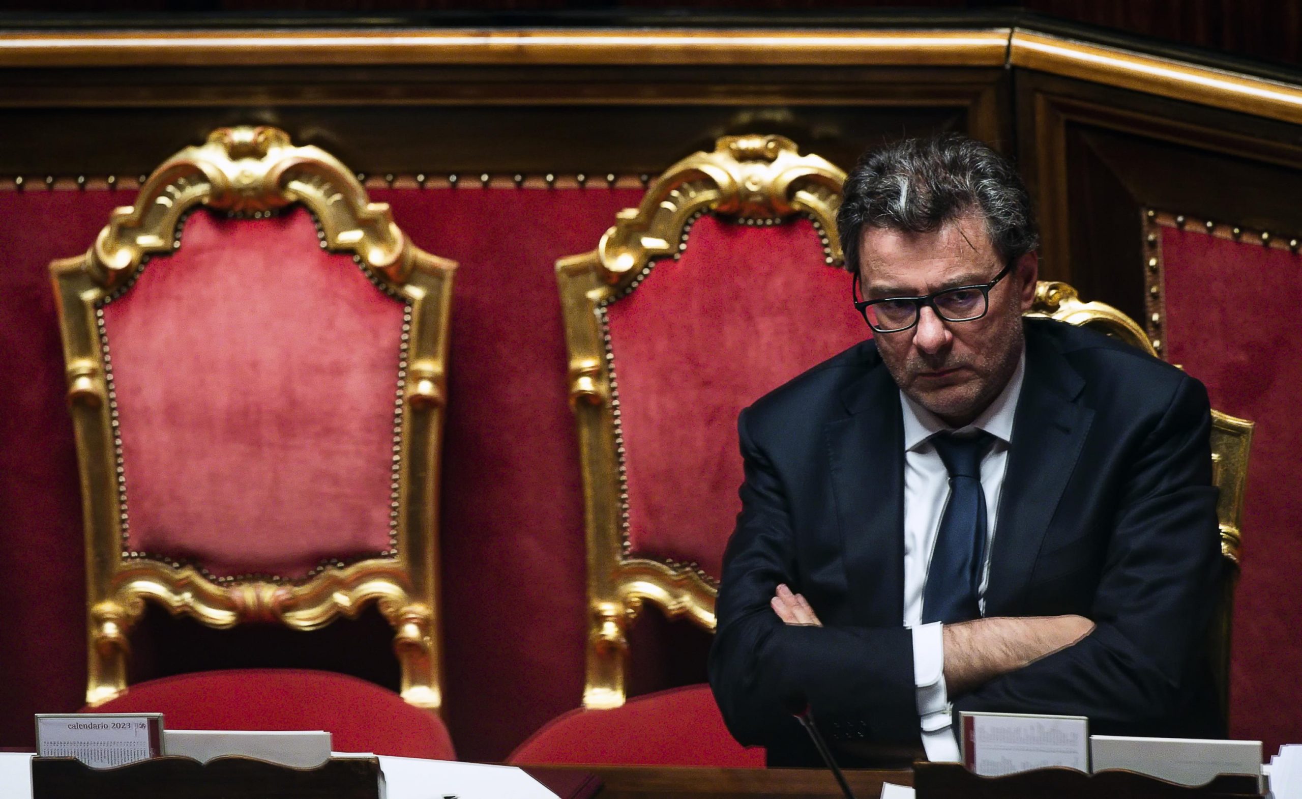 Il ministro dell'Economia Giancarlo Giorgetti