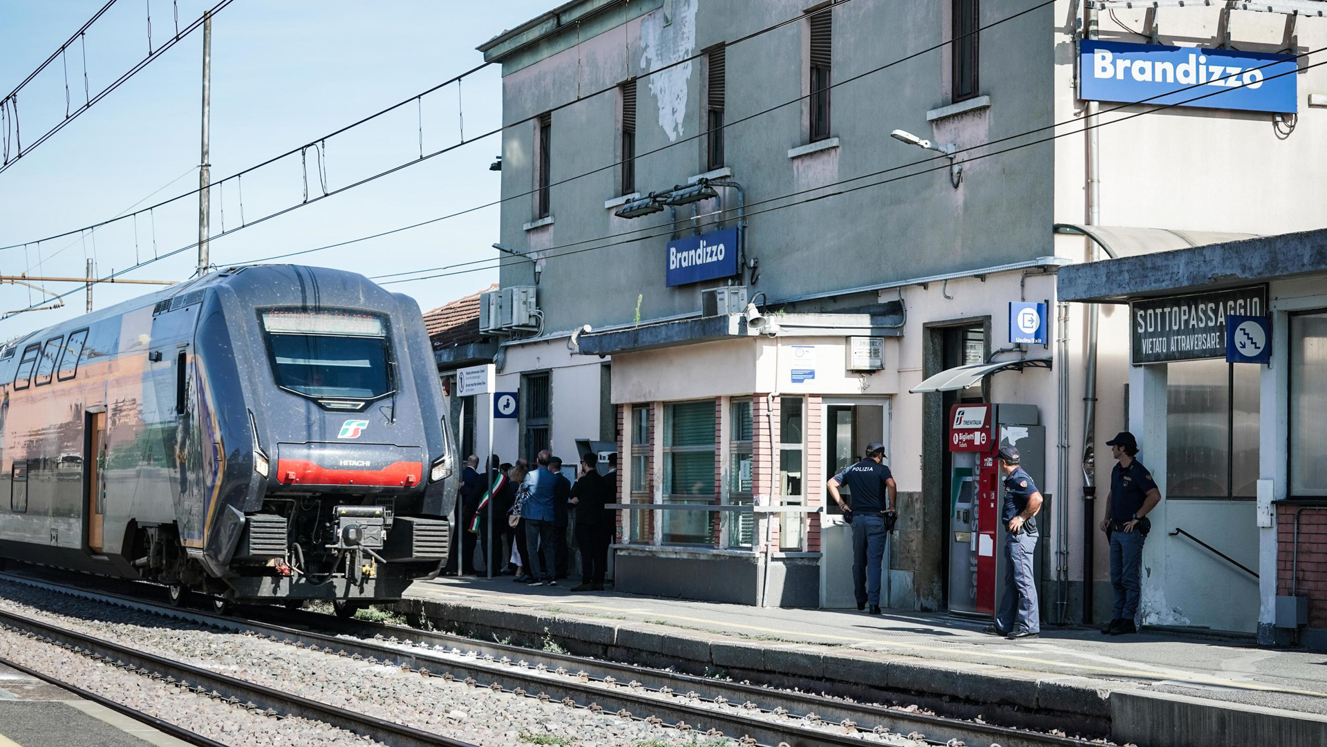 Stazione Brandizzo ANSA