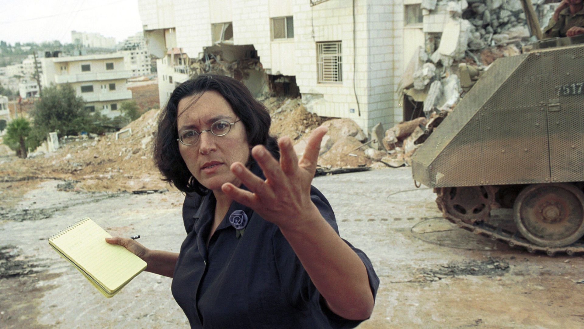 Israele - Amira Hass a Gaza durante l'Intifada di al-Aqsa nel 2001