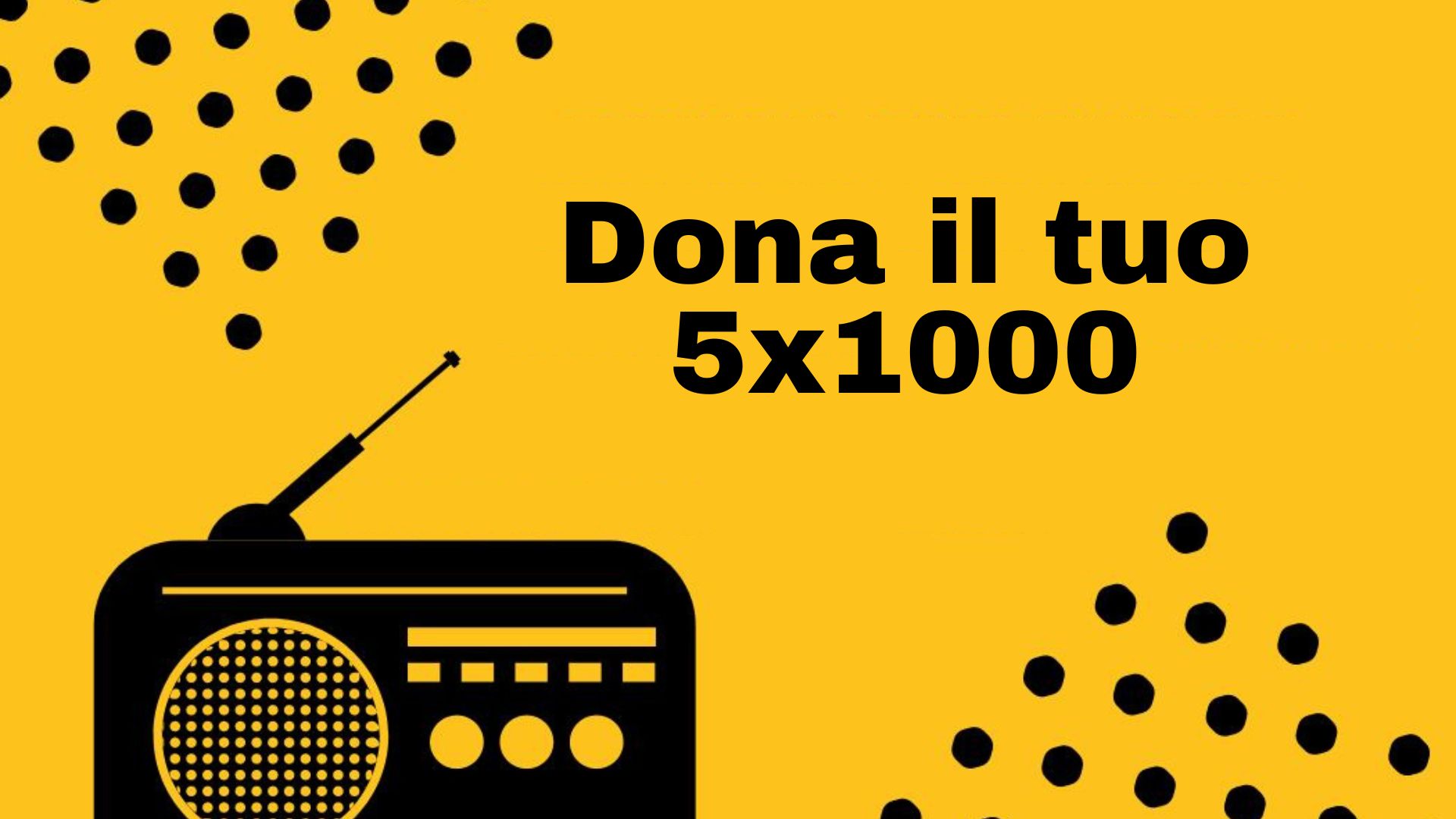 Il tuo 5x1000 per Radio Popolare