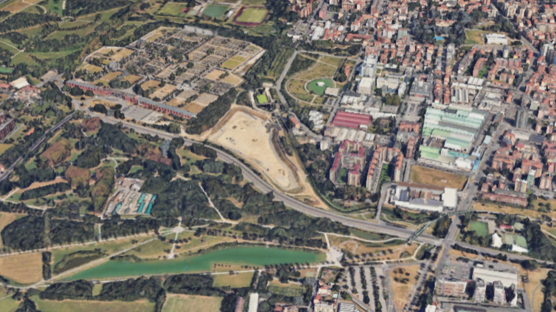 vasca anti laminazione parco nord - milano