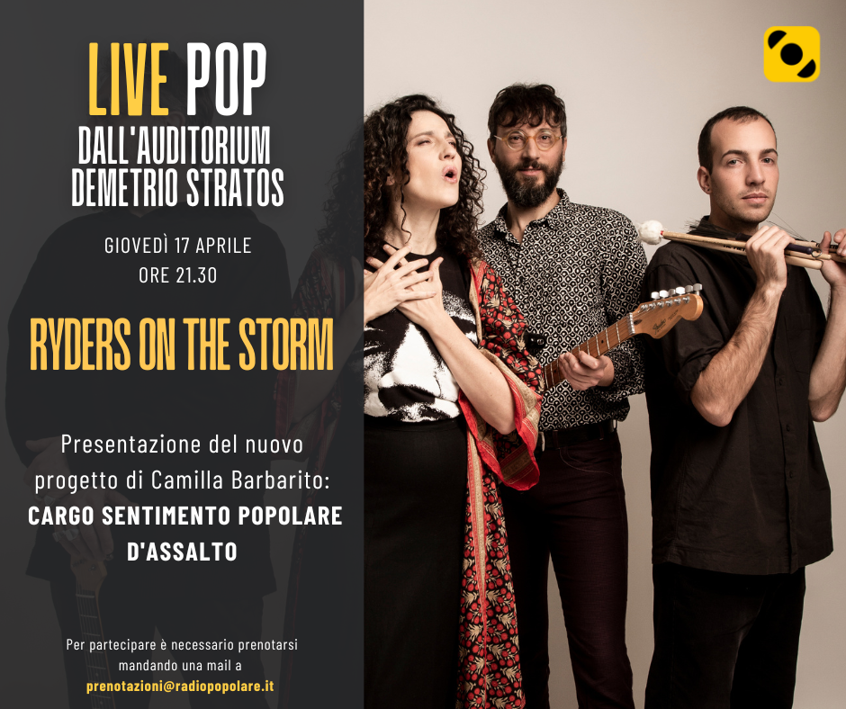 Live Pop, giovedì 17 aprile