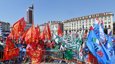 Il decreto sicurezza si abbatte sugli operai in sciopero