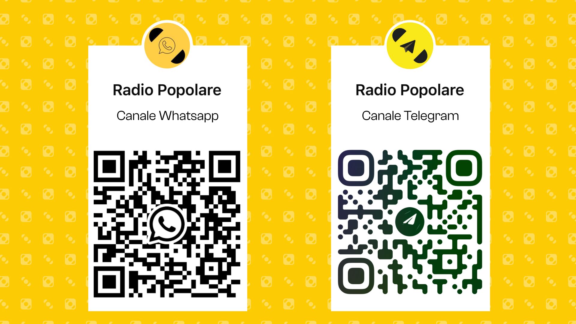 Radio Popolare è anche su Telegram e Whatsapp
