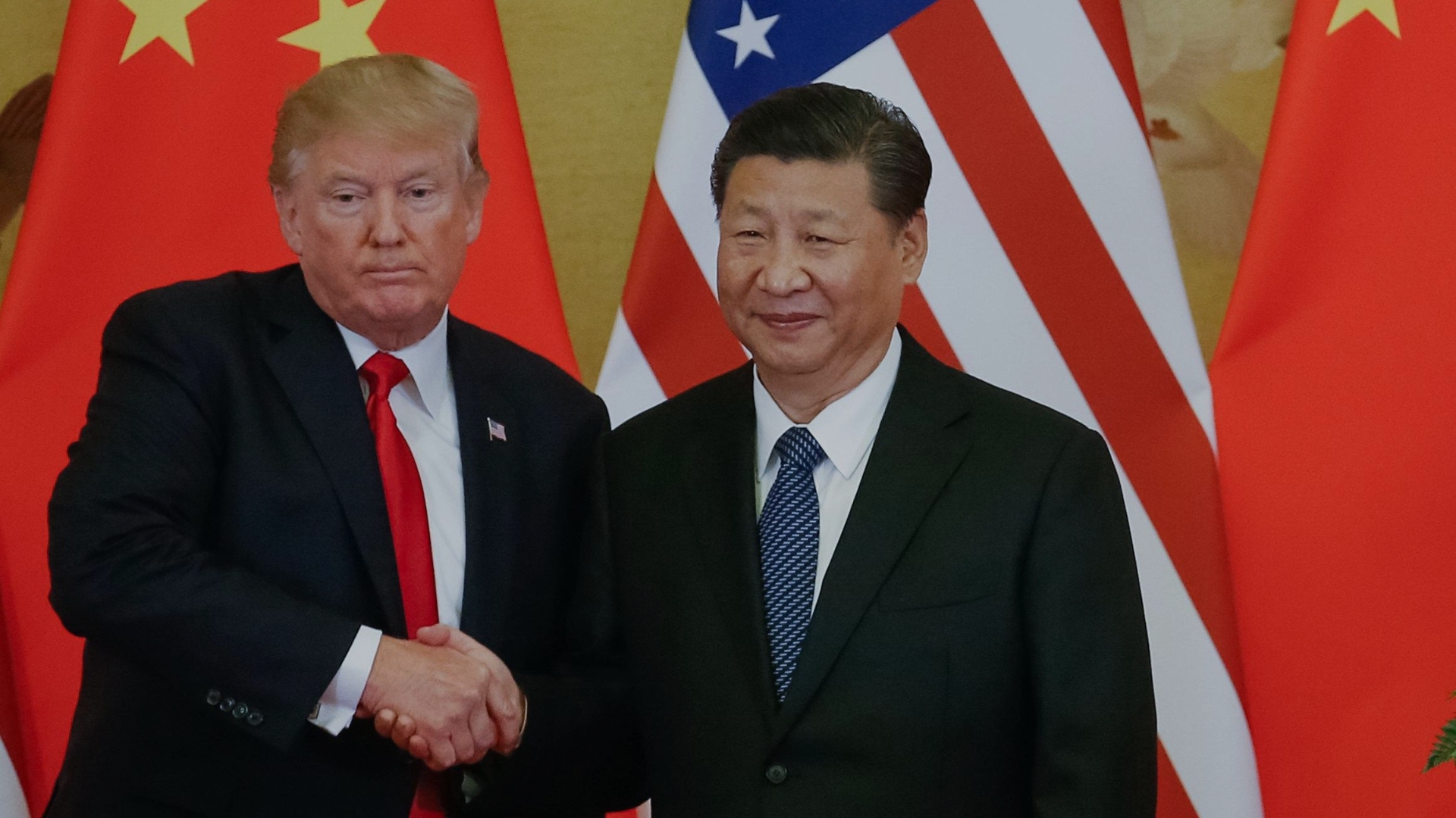 Xi Jinping e Trump slider