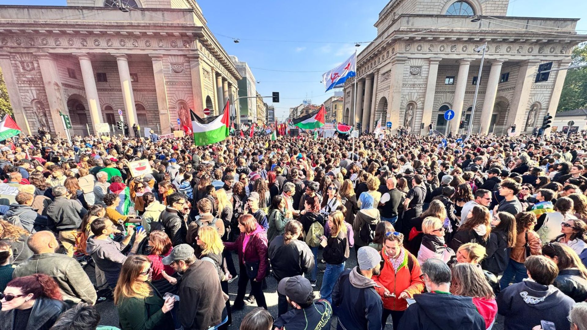 In piazza le coscienze inquiete dei ragazzi per Gaza