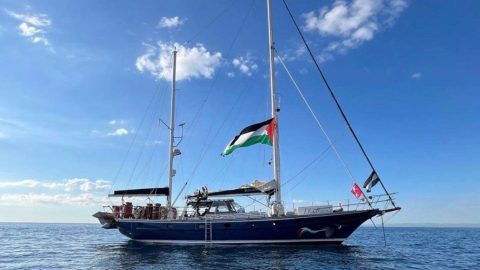 Mikeno, la barca della Flotilla che ha sfidato il blocco israeliano