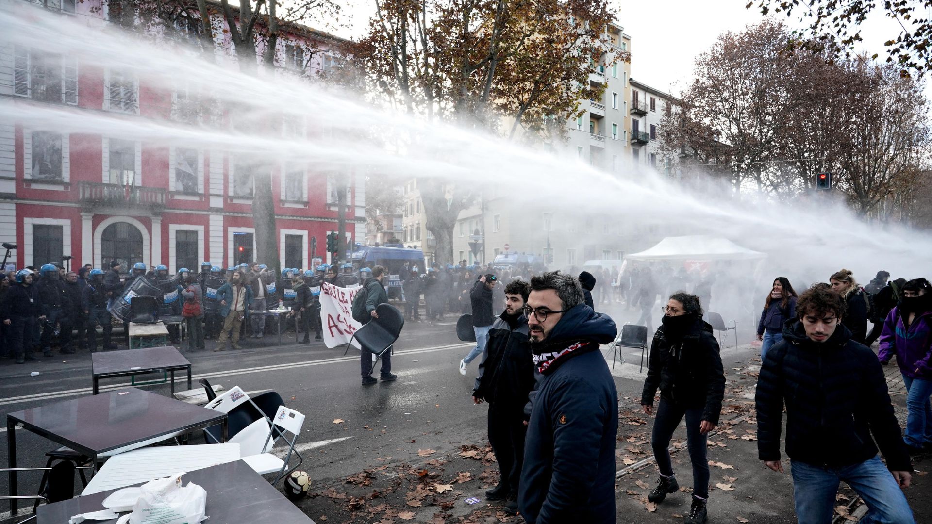 Sgombero Torino ANSA
