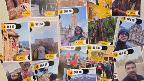 Staffetta 50 e 50, le foto della giornata epica insieme agli ascoltatori